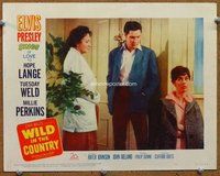 b948 WILD IN THE COUNTRY movie lobby card #8 '61 Elvis, Millie Perkins