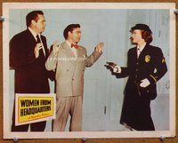b958 WOMAN FROM HEADQUARTERS movie lobby card #3 '50 Virginia Huston