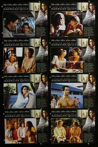 c437 HOW TO MAKE AN AMERICAN QUILT 8 English movie lobby cards '95 Ryder