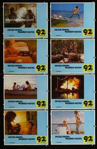 c052 92 IN THE SHADE 8 movie lobby cards '75 Peter Fonda, Warren Oates