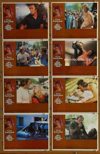 c081 ANY WHICH WAY YOU CAN 8 movie lobby cards '80 Clint Eastwood