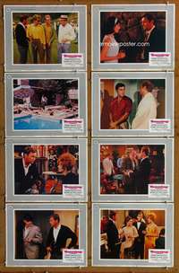 c099 BANNING 8 movie lobby cards '67 Robert Wagner, Anjanette Comer