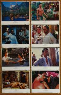 c155 BOUNTY 8 movie lobby cards '84 Mel Gibson, Anthony Hopkins