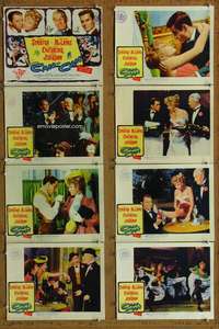 c177 CAN-CAN 8 movie lobby cards '60 Frank Sinatra, Shirley MacLaine