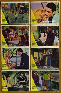 c179 CAPER OF THE GOLDEN BULLS 8 movie lobby cards '67 Boyd, Mimieux