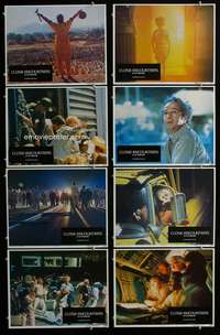 c206 CLOSE ENCOUNTERS OF THE THIRD KIND 8 movie lobby cards '77