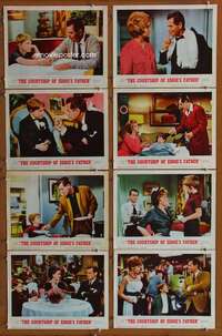 c225 COURTSHIP OF EDDIE'S FATHER 8 movie lobby cards '63 Glenn Ford