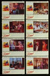 c235 DAD 8 English movie lobby cards '89 Jack Lemmon, Ted Danson