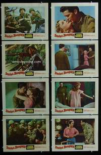 c240 DARBY'S RANGERS 8 movie lobby cards '58 James Garner, Jack Warden