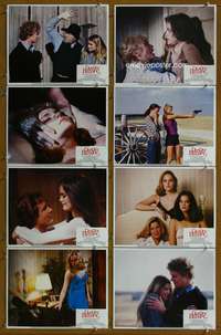 c251 DEADLY BLESSING 8 movie lobby cards '81 Wes Craven, horror!
