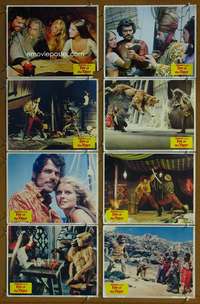 c725 SINBAD & THE EYE OF THE TIGER 8 movie lobby cards '77 Harryhausen