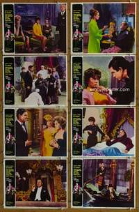 c426 HONEY POT 8 movie lobby cards '67 Rex Harrison, Susan Hayward
