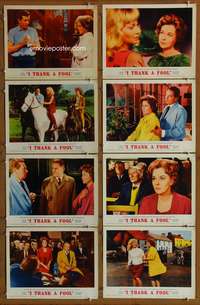 c441 I THANK A FOOL 8 movie lobby cards '62 Susan Hayward, Peter Finch