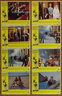 c444 IF 8 movie lobby cards '69 1st Malcolm McDowell, Christine Noonan