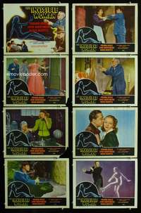 c455 INVISIBLE WOMAN 8 movie lobby cards R48 Virginia Bruce, Barrymore