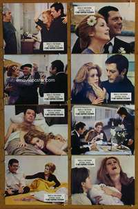 c461 IT ONLY HAPPENS TO OTHERS 8 int'l movie lobby cards '71 Deneuve