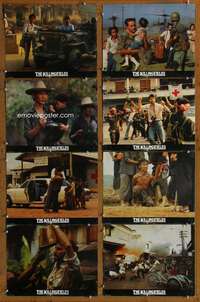 c486 KILLING FIELDS 8 English movie lobby cards '84 Sam Waterston