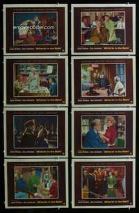 c559 MIRACLE IN THE RAIN 8 movie lobby cards '56 Jane Wyman, Johnson