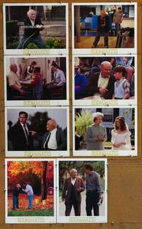 c671 ROOMMATES 8 movie lobby cards '95 Peter Falk, Julianne Moore