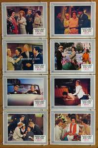 c673 ROSIE 8 movie lobby cards '67 Rosalind Russell, Sandra Dee