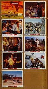 c034 SCANDALOUS JOHN 9 movie lobby cards '71 Walt Disney, Brian Keith