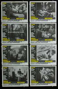 c693 SECONDS 8 movie lobby cards '66 Rock Hudson, John Frankenheimer