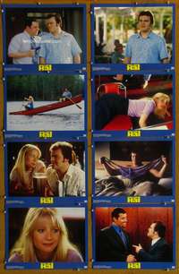 c709 SHALLOW HAL 8 movie lobby cards '01 Jack Black, Gwynneth Paltrow