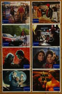 c749 STARMAN 8 movie lobby cards '84 John Carpenter, Jeff Bridges