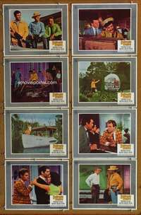 c764 SULLIVAN'S EMPIRE 8 movie lobby cards '67 Martin Milner, Gulager