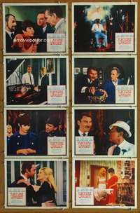 c827 TORTURE GARDEN 8 movie lobby cards '67 Robert Bloch, Jack Palance