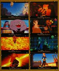 c833 TREASURE PLANET 8 9x14 movie lobby cards '02 Walt Disney sci-fi!