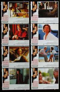 c835 TWILIGHT 8 movie lobby cards '97 Paul Newman, Sarandon