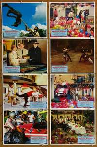 c864 WATCH OUT WE'RE MAD 8 movie lobby cards '74 Terence Hill