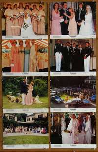 c868 WEDDING 8 color movie 11x14 stills '78 Robert Altman, Farrow