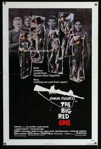 g079 BIG RED ONE one-sheet movie poster '80 Samuel Fuller, Lee Marvin