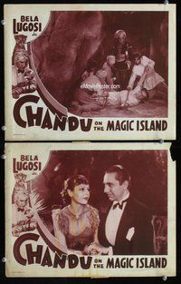 h850 CHANDU ON THE MAGIC ISLAND 2 move lobby cards R30s Bela Lugosi