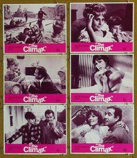 h451 CLIMAX 6 move lobby cards '67 Ugo Tognazzi, Italian polygamy!