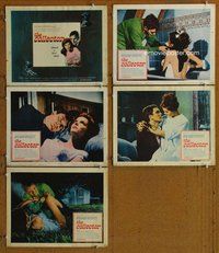 h562 COLLECTOR 5 move lobby cards '65 Terence Stamp, Samantha Eggar