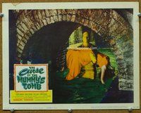 h947 CURSE OF THE MUMMY'S TOMB movie lobby card '64 monster image!