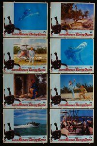h103 DARING GAME 8 move lobby cards '68 Lloyd Bridges, scuba diving!