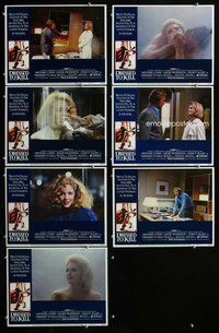 h296 DRESSED TO KILL 7 move lobby cards '80 Michael Caine, De Palma