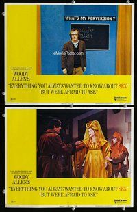 h861 EVERYTHING YOU ALWAYS WANTED TO KNOW ABOUT SEX 2 move lobby cards '72