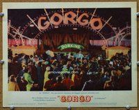 h954 GORGO movie lobby card #7 '61 biggest carnival attraction ever!