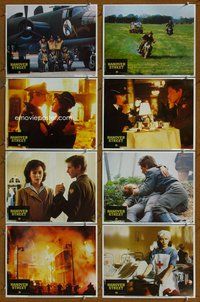 h125 HANOVER STREET 8 move lobby cards '79 Harrison Ford, Down