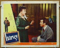 h956 HARVEY movie lobby card #3 '50 James Stewart, Josephine Hull