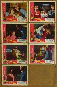 h327 I SAW WHAT YOU DID 7 move lobby cards '65 Joan Crawford, Castle