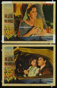 h882 IN OUR TIME 2 move lobby cards '44 Ida Lupino, Paul Henreid