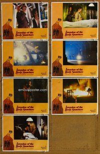 h333 INVASION OF THE BODY SNATCHERS 7 move lobby cards '78