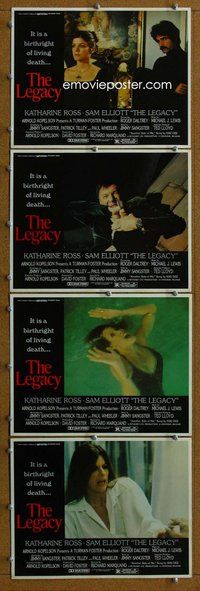 h704 LEGACY 4 move lobby cards '79 Katharine Ross, Sam Elliott