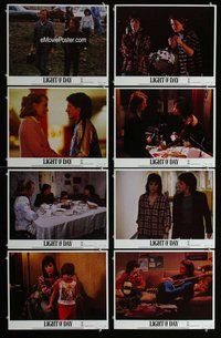 h144 LIGHT OF DAY 8 move lobby cards '87 Michael J Fox, Gena Rowlands
